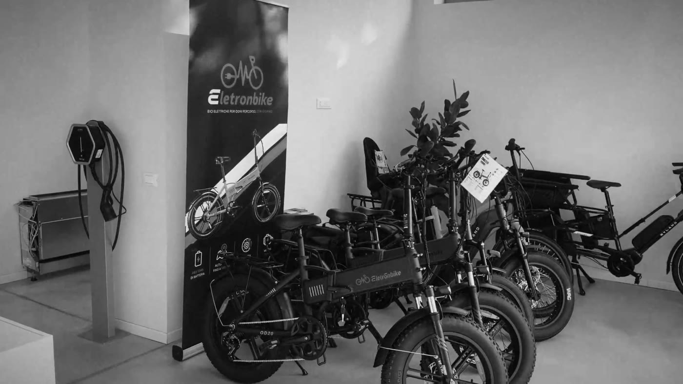 E-bike nello showroom